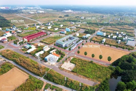 Đất nền biệt thự Long Hậu Cần Giuộc xd tự do, tiềm năng tăng giá cao, liền kề Tp.HCM