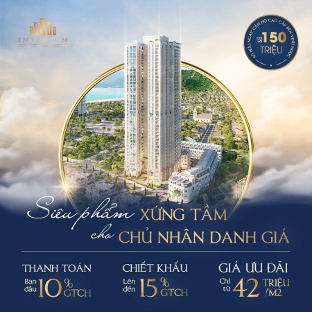 Căn hộ biển cao cấp tâm điểm đầu tư Phía Nam Vịnh Ngọc thành phố biển Nha Trang