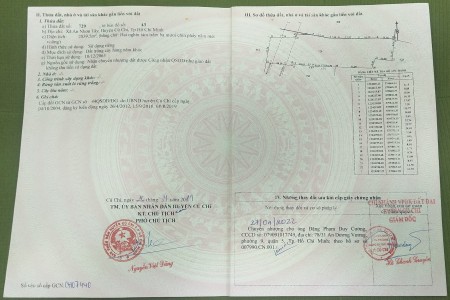 Cần bán đất ở Củ Chi xã An Nhơn Tây diện tích 14.000m2, pháp lý chính chủ