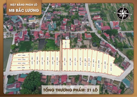 Bán đất MB thị xã Bắc Lương Thọ Xuân, Thanh Hoá, giá tốt đầu tư sinh lời