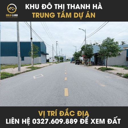 Bán khu đô thị có vị trí đẹp nhất huyện Thanh Liêm duy nhất đã có sổ đỏ