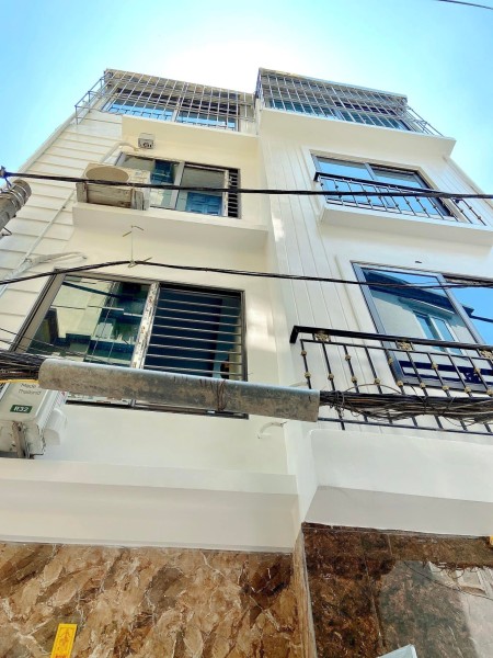 Nhà mới trần cung, mặt ngõ kinh doanh, gần chợ, trường học dt 42 m2 - 5t - 4,5tỷ