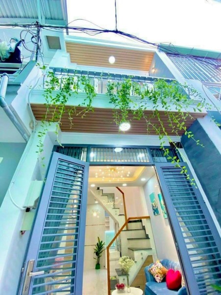 Siêu phẩm nhà mới 100% FULL NT, hẻm vào 8m, 80m² 2 PN, 1 sẹc 700 triệu SHR Nguyễn Văn Bứa 0395171772