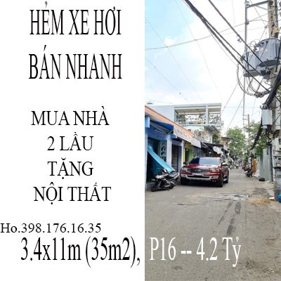 Bán nhà cực đẹp sổ vuông nở hậu nhẹ mua bán tặng nội thất Zin, giá thương lượng