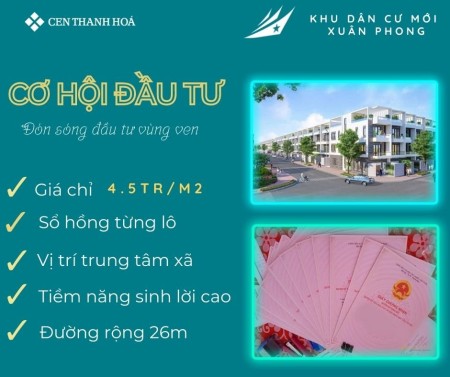Dự án Khu Dân Cư mới Xuân Phong Thọ Xuân️ MB Khu dân cư mới Xuân Phong - Thọ Xuân- Thanh Hóa