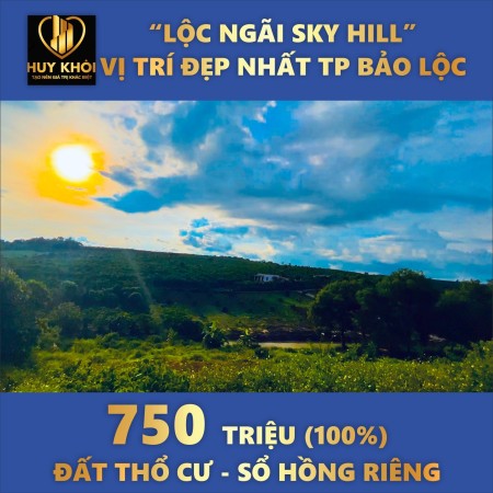 Chính chủ ngộp bán gấp đất Lộc Ngãi 750 triệu, sổ hồng riêng, giá tốt đầu tư