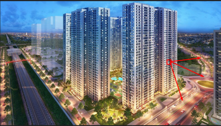 Siêu phẩm 2N 2WC 59m2 hướng Đông Bắc cực mát, rẻ nhất Vinhomes Smart City giá nhỉnh 2,1 tỷ