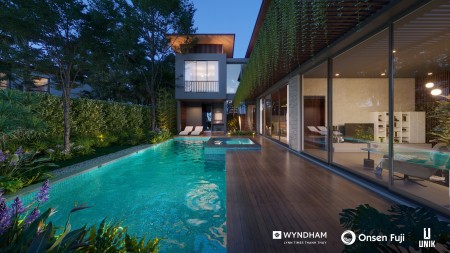 Biệt thự khoáng nóng 5 sao Wyndham Thanh Thuỷ nơi đàu tư sức khoẻ sinh lợi nhuận giá chỉ 5.6 tỷ