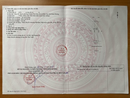 Gia đình cần bán căn nhà mặt tiền kinh doanh buôn bán ngay Khu công nghiệp Mỹ Phước 3