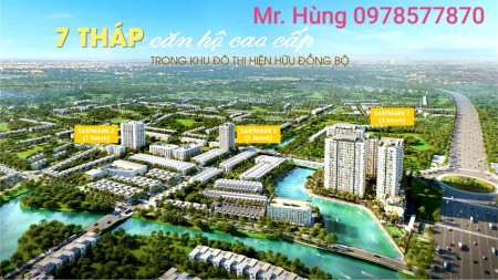 Bán căn hộ MT Eastmark City 1+1PN 39tr/m2. T/Toán 30% nhận nhà . N/Thất cao cấp