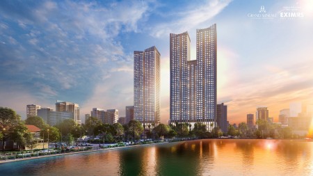Bán căn 2PN view hồ dự án Grand Sunlake Văn Quán, 36tr/m2, chiết khấu 7%, LS 0% 24 tháng