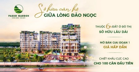 Mở Bán Căn Hộ Sỡ Hữu Vĩnh Viễn Đầu Tiên Tại trung Tâm Phú quốc