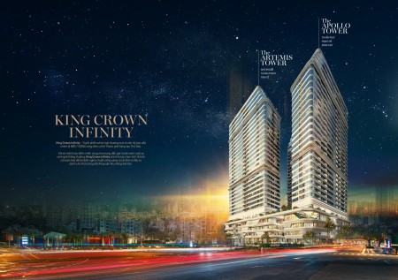 Bán gấp căn hộ cao cấp King Crown 2PN mặt tiền Võ Văn Ngân, 78m2 view Landmark