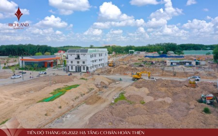 Đất nền - Nhà phố liền kề TP mới Bình Dương, KCN Vsip II mở rộng giá chỉ 1,4 tỷ