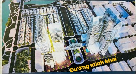 Bán suất ngoại giao shophouse chân đế hai tòa tháp đôi víp nhất Bắc Giang