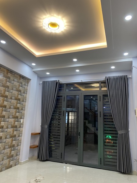 BÁN NHÀ TÂN PHÚ, VƯỜN LÀI, NHÀ MỚI, SÁT MẶT TIỀN, DTSD 80m2, NHỈNH 5 Tỷ