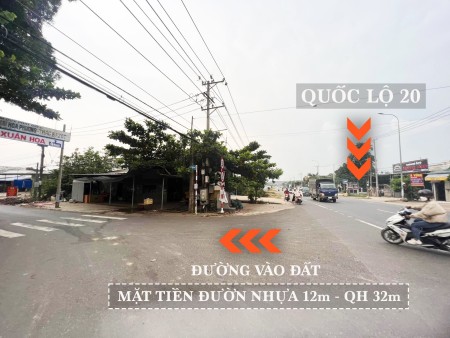 Chính Chủ Bán Đất Full Thổ Cư Mặt Tiền Đường Nhựa 15m Cách QL20 1km Tại Định Quán - Đồng Nai Giá Tốt