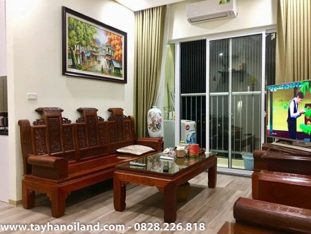 Bán căn hộ chung cư The Golden An Khánh tòa 32T 74m2 Full nội thất ban công Tây Nam