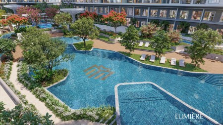 Căn hộ Lumiere Boulevard 2 phòng ngủ dt 67-80m2, chiết khấu thanh toán nhanh 10%