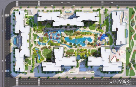 Chiết khấu đến 10% mua Lumiere Boulevard. Free 3 năm phí quản lý diện tích 50 tr/m2