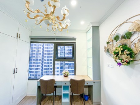 Bán căn hộ 2 pn+1 2 wc Vinhomes Ocean Park giá 1.8 tỷ tầng trung view sông San Hô