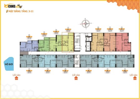 Bán căn hộ Bcons Bee giá 1.4 tỷ (bao thuế phí) sắp nhận nhà
