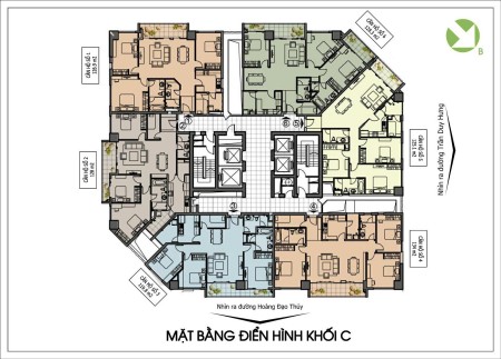 Chính chủ cần bán gấp căn 02 tòa C dt 128m chung cư N04 Hoàng Đạo Thúy
