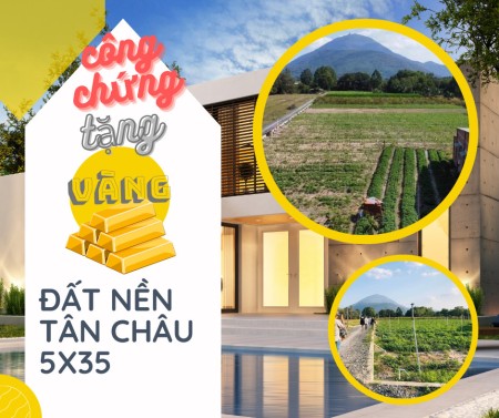 Đất nền Tây Ninh chỉ 495 triệu vừa sinh lợi nhuận 20-25%/năm vừa tự do tài chính