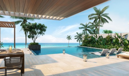 Bán biệt thự mặt tiền biển Ixora Hồ Tràm (beach front villa) tiện ích đẳng cấp