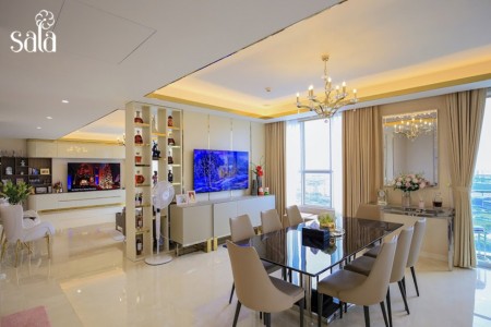 Bán Duplex penthouse Sala Sadora Thủ thiêm 35 tỷ, gần Empire City, Metropole, Sunwah Pearl