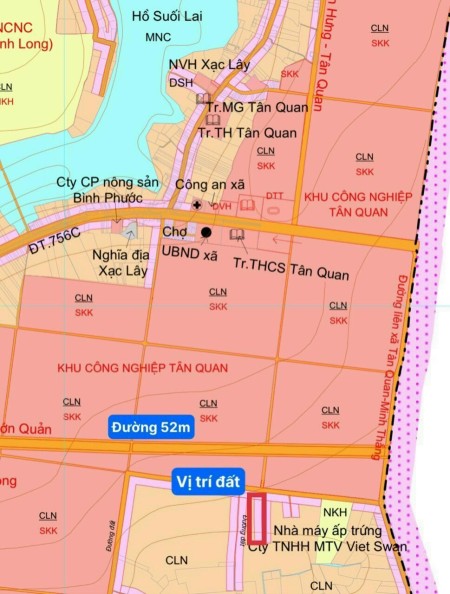 Đất nền sổ sẵn Tân Quan Hớn Quản Bình Phước giá đầu tư sinh lời