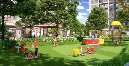Bán căn hộ tầng 6 DT 59.2m2 The Origami Quận 9, tiện ích đủ 0937828216