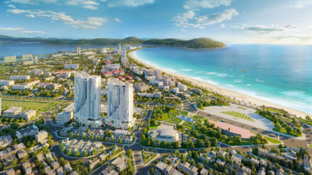 Bán căn 1N view biển đẹp nhất dự án, diện tích 50m2, chỉ từ 2 tỷ 6