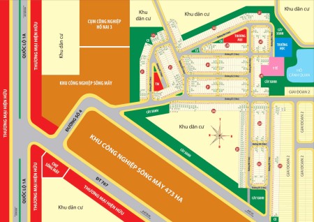 Chỉ 500tr sở hữu ngay 85m2-100m2 dự án PNR Estella ngay khu công nghiệp Sông Mây