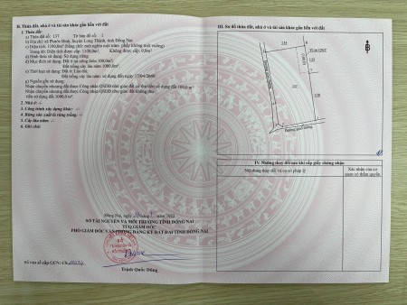 Bán lô đất 2 mặt tiền đường vuông vức đường xe ôtô chạy vi vu.