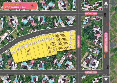 Bán đất khu dân cư Nghĩa Lâm Lộ ô tô ra vào thoải mái, giá tốt