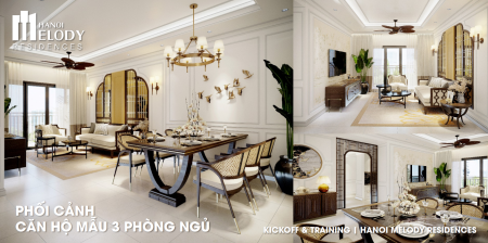 Chỉ từ 3.2 tỷ để sở hữu căn chung cư cao cấp Melody Linh Đàm Hà Nội