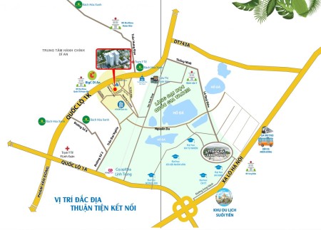 Bán căn hộ Bcons Green View làng ĐH Thủ Đức, TT 30% sở hữu ngay