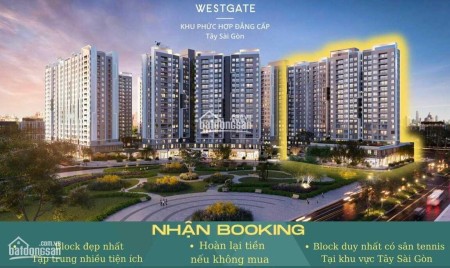 Chính chủ cần bán nhanh căn B01-05.01 DA West Gate Bình Chánh (căn góc nội khu - view thoáng, đẹp)