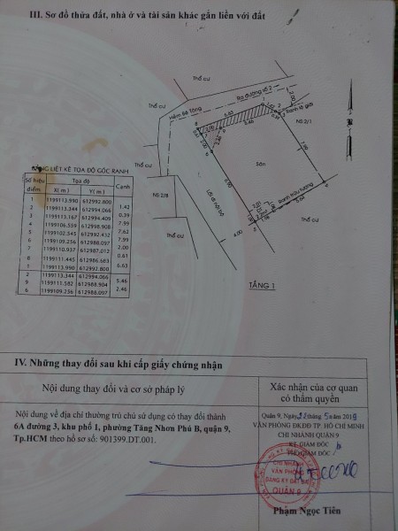 Bán nhà cấp 4 đường 3 quận 9 TP Thủ Đức nhà mới hẻm rộng