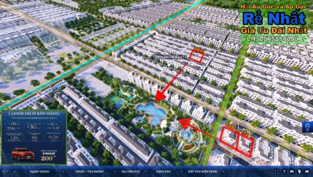 Chính chủ cắt lỗ cần bán biệt thự 48m2 giá rẻ đợt một Vinhomes Hưng Yên giá tốt