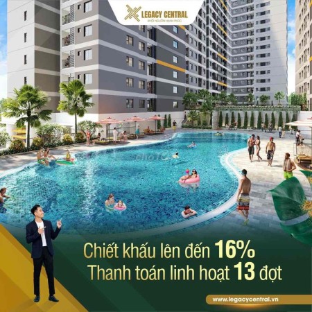 Mở bán Blook B Căn hộ Legacy Central ngay trung tâm Thành phố Thuận An