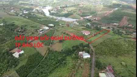 Bán Đất View Đồi Nghỉ Dưỡng 1709m2, đường Tôn Thất Thuyết, Đam Bri, TP. Bảo Lộc chỉ 2tr/m2