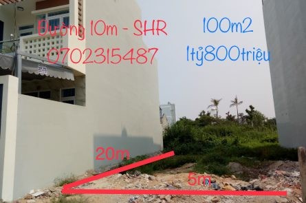 Khách hàng ký gửi lại miếng đất có sổ đường Phan Văn Hớn quận 12 TPHCM