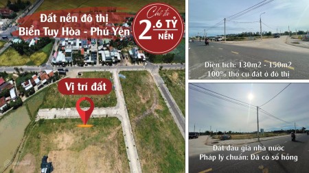 Đất nền Sổ đỏ ven biển Phú Yên tiềm năng phát triển giá tốt đầu tư