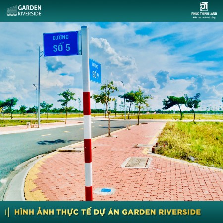 Dự án Garden riverside Thủ Thừa Long An sổ hồng sẵn công chứng ngay