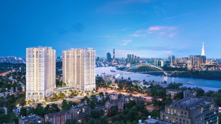 Shizen Home Quận 7 căn hộ khoáng nóng view sông Sài Gòn, tiện ích đủ