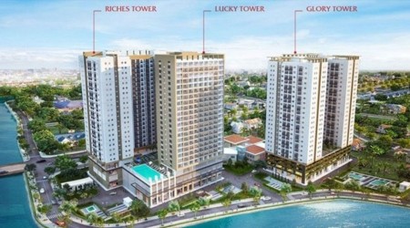 Bán căn hộ Richmond City Bình thạnh 66,78m² có 2 PN + 2 WC