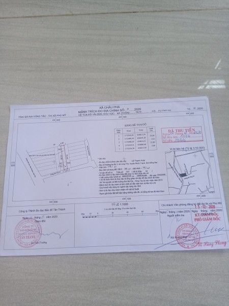Cần bán 178m đất có thổ cư ở Châu Pha, Phú Mỹ, Bà Rịa Vũng Tàu