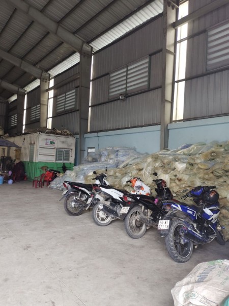 Cho thuê kho xưởng dtsd 1200m2 gần KCN Tân Đô, Đức Hòa Hạ, Đức Hòa, Long An